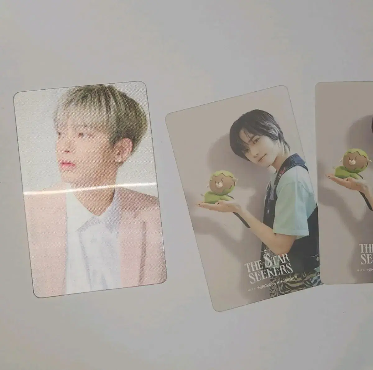 txt taehyun poiolanticular photocard