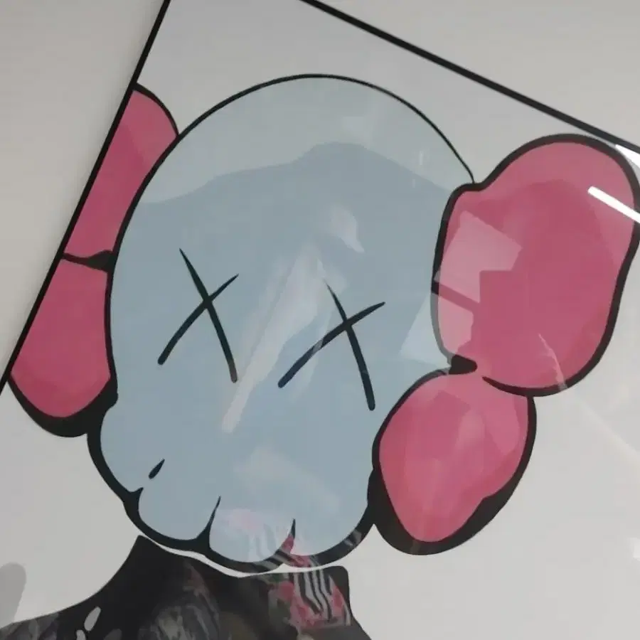 명품 럭셔리 카우스 kaws 피규어 대형 그림 액자 팝아트 인테리어소품