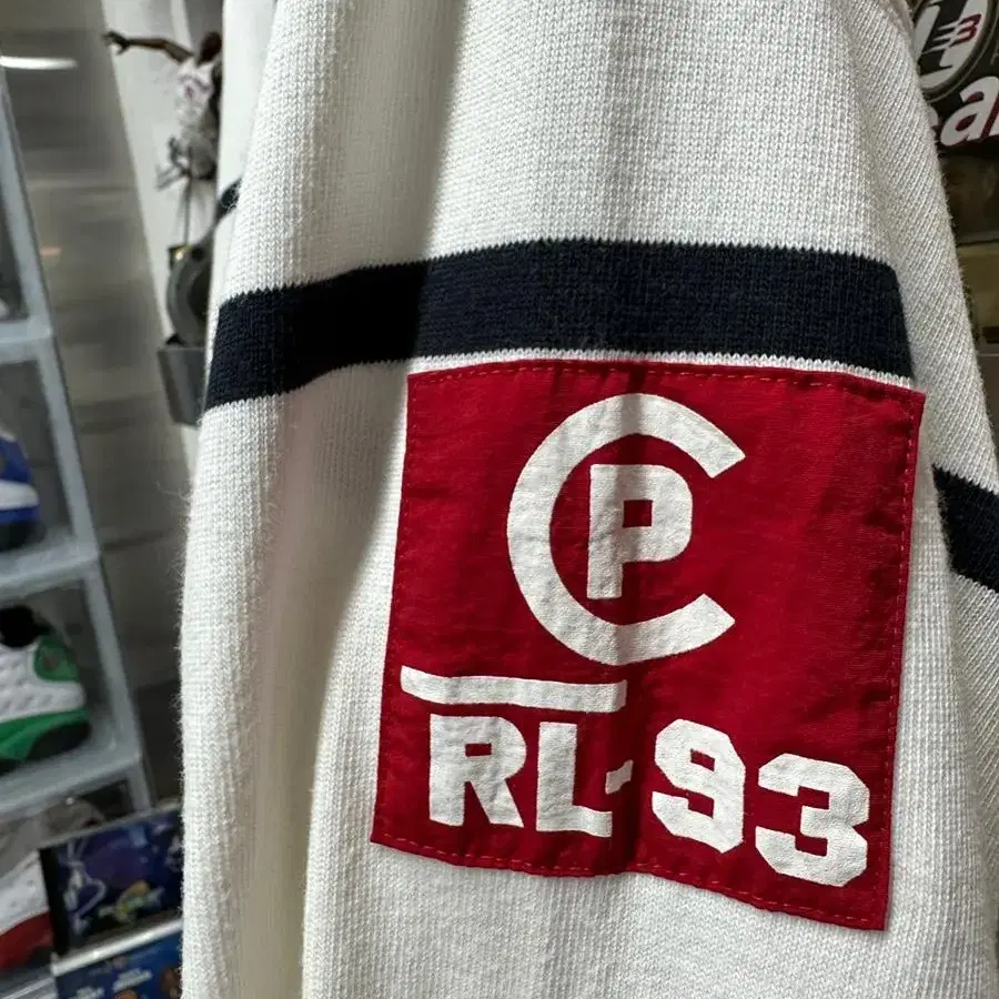 90s POLO CP RL93 RUGBY HOODIE OG 폴로 랄프로렌