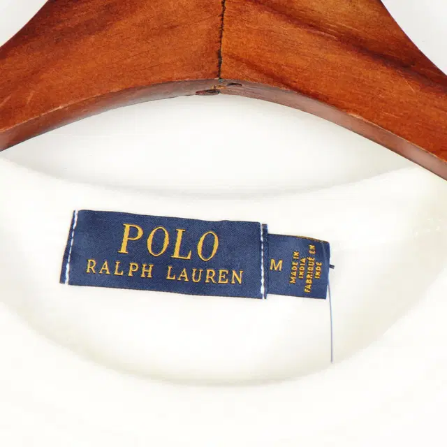 폴로 랄프로렌(POLO RALPH LAUREN) 화이트 맨투맨 M