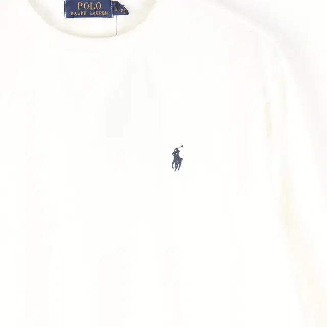 폴로 랄프로렌(POLO RALPH LAUREN) 화이트 맨투맨 L