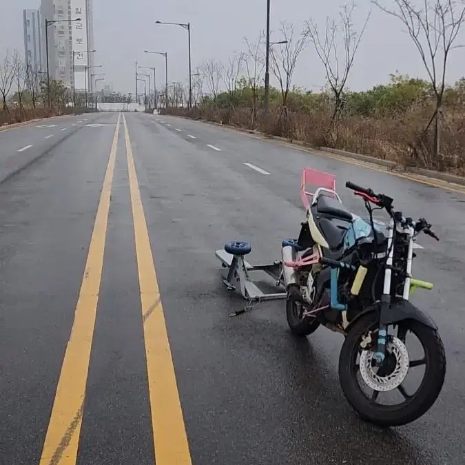 쇼바이크 cbr125 윌리머신