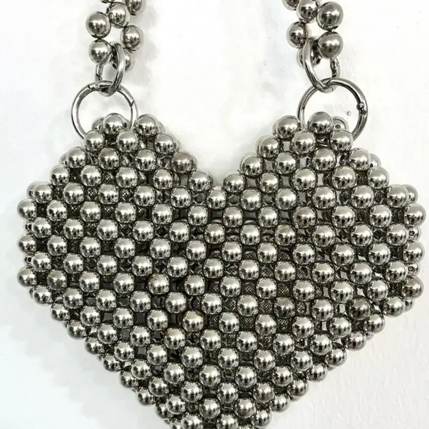 Silver Heart handbag