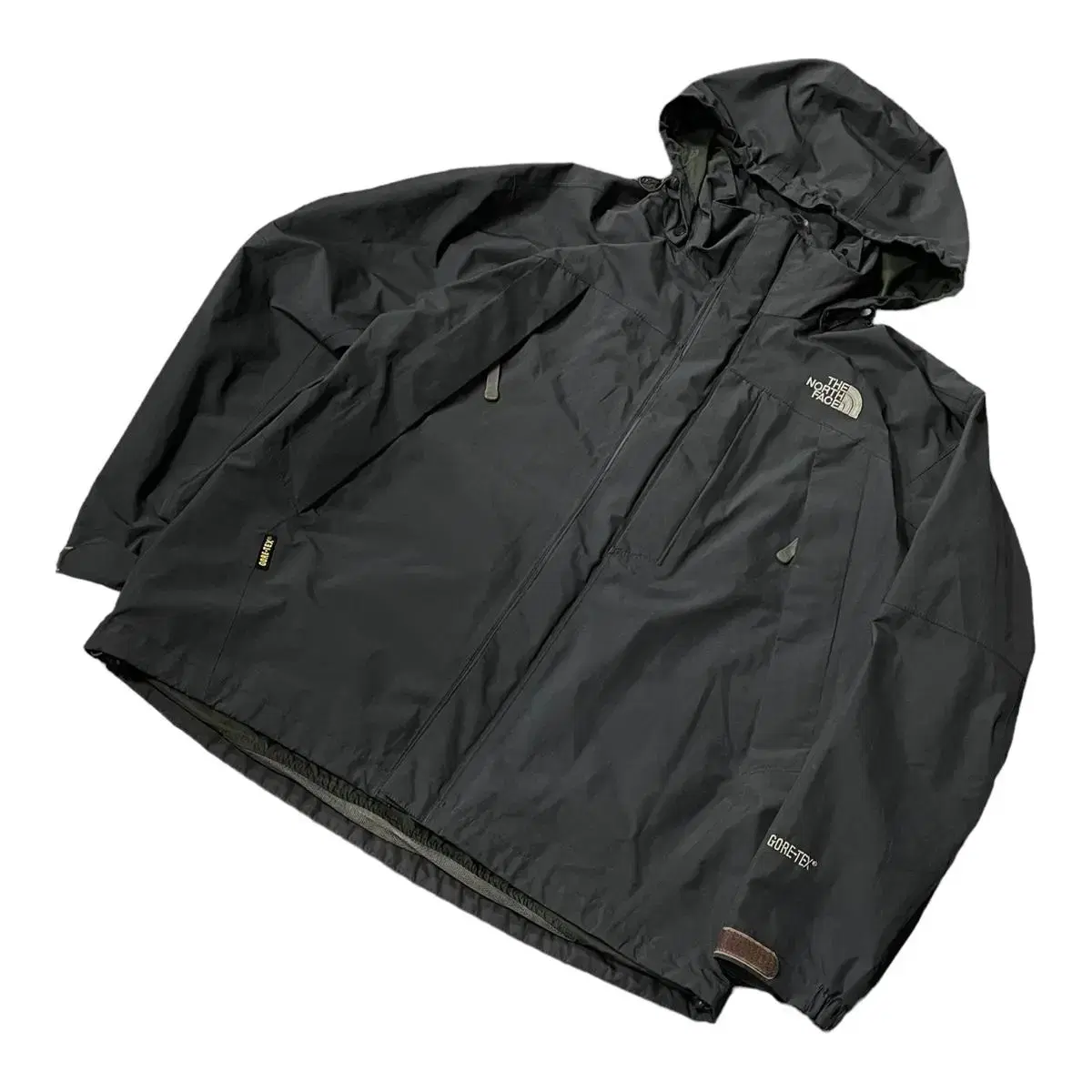 The North Face Charcoal Gore-Tex Windbreaker M Vintage Bamak Nope