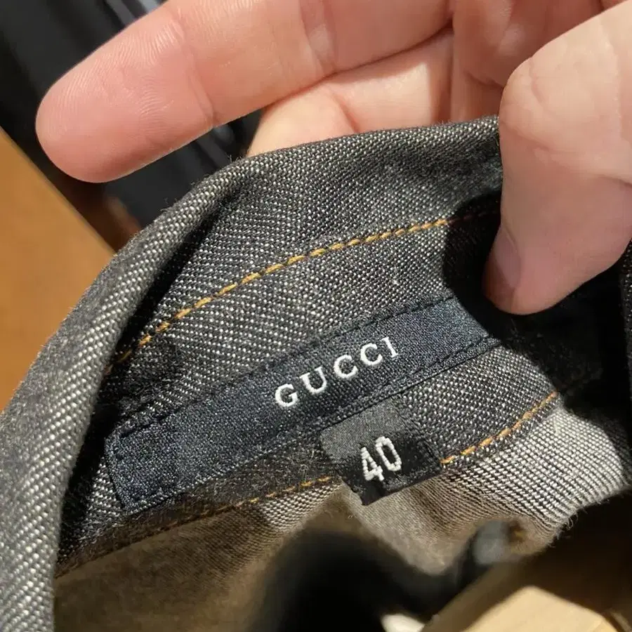 gucci 구찌 데님 셔츠