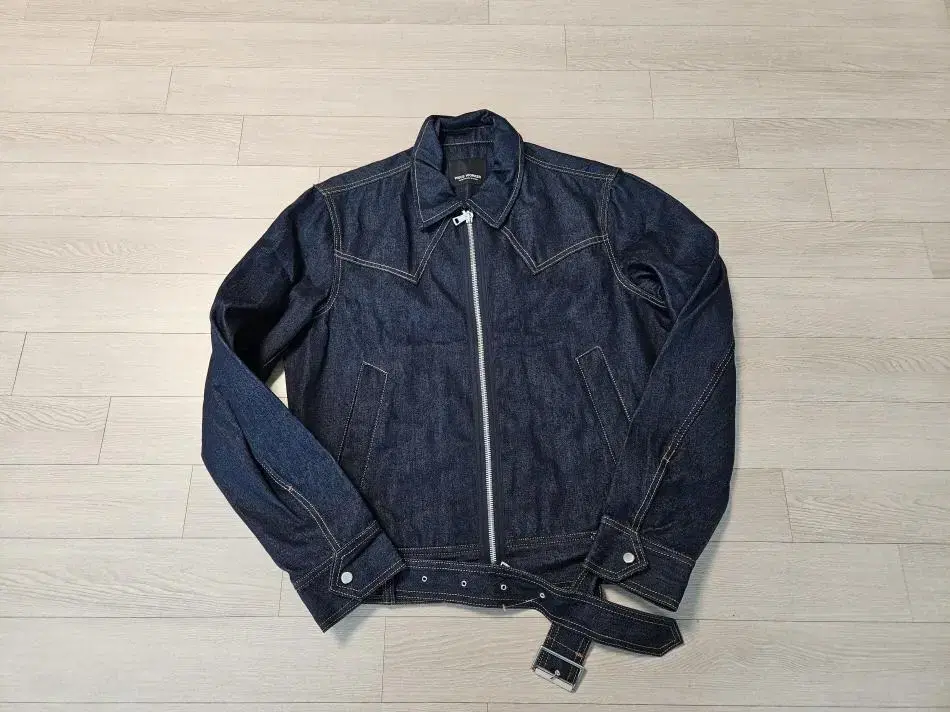 Peace Walker Dark Blue Denim Jacket L New