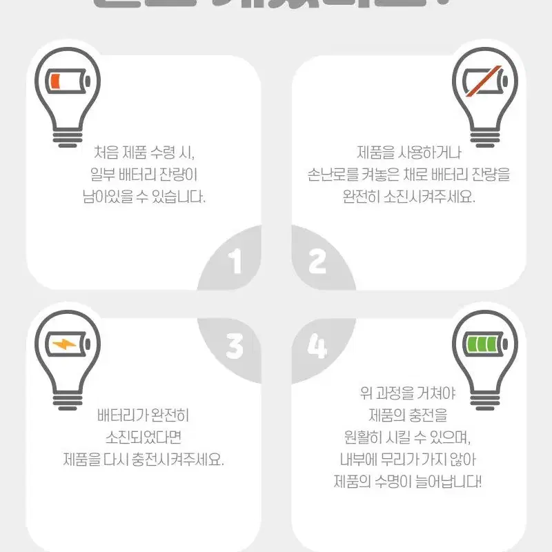 파스텔 LED 손난로 보조배터리(10,000mAh) 미개봉 새상품