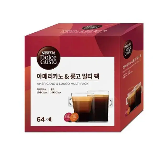 네스카페 돌체구스토 캡슐커피 64개 Nescafe