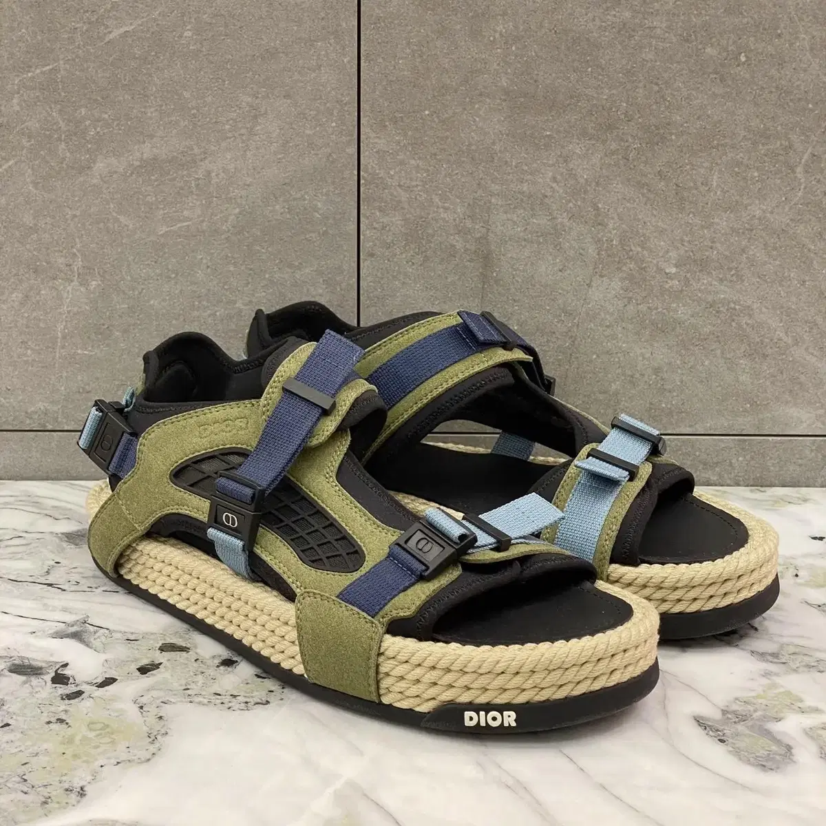 [New] Dior Homme Atlas Sandals 43 Full Set