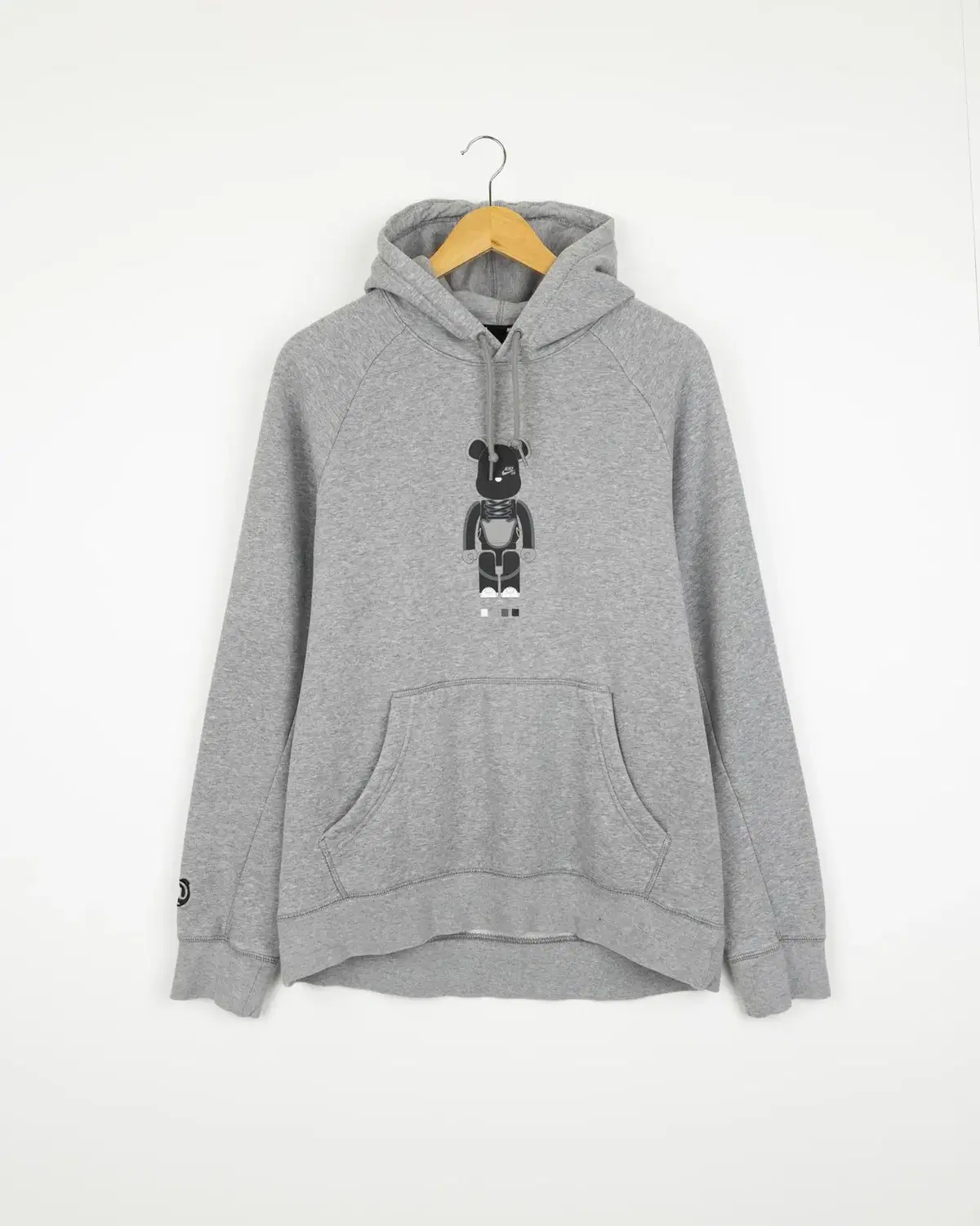 Nike SB Bearbrick Hoodie Grey M