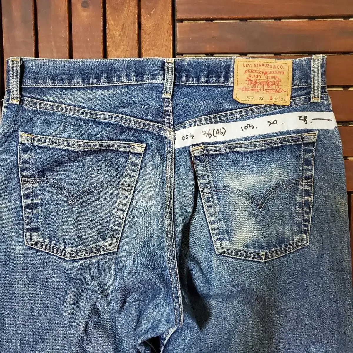 00s Levis 522 (36 inch)