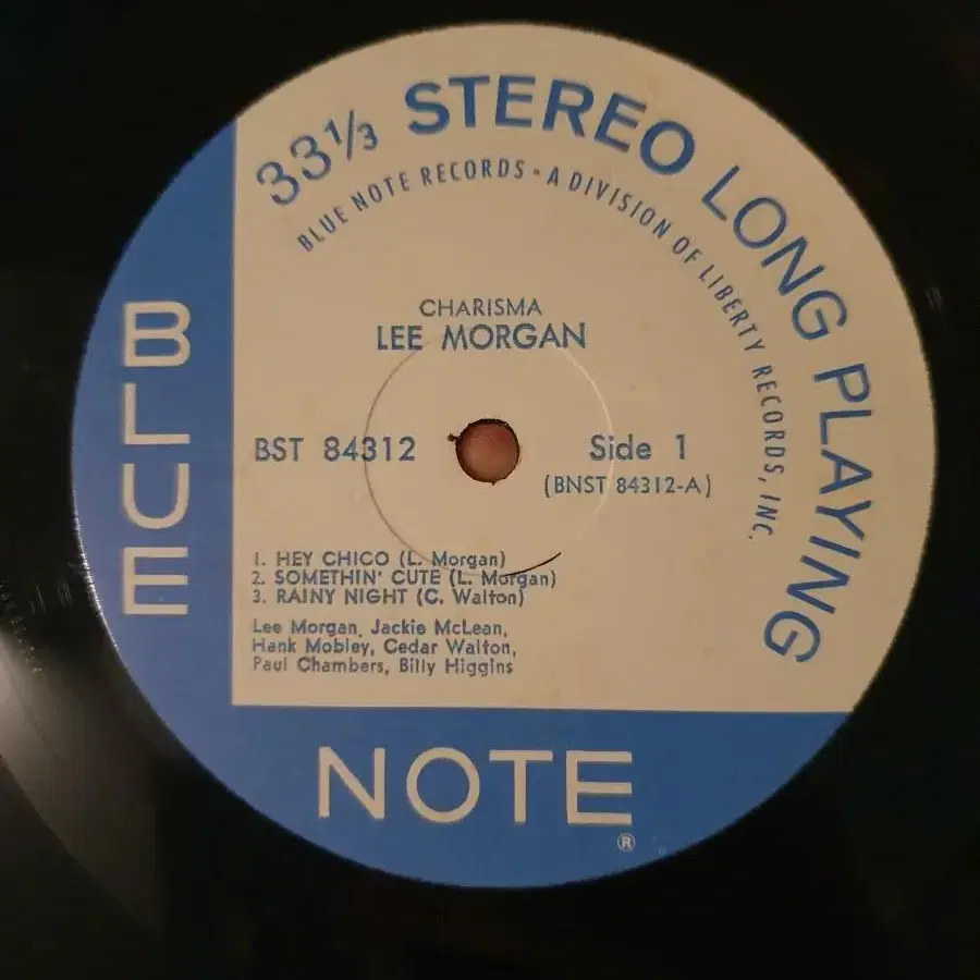 Lee Morgan - Charisma LP 리버티 RVG