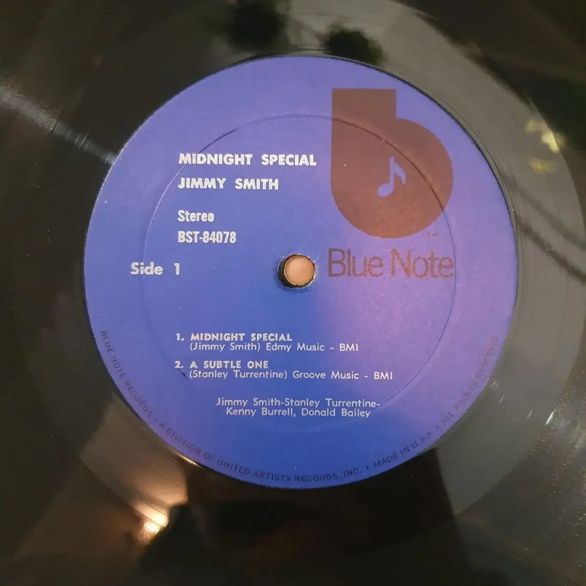 Jimmy Smith - Midnight Special US반 RVG