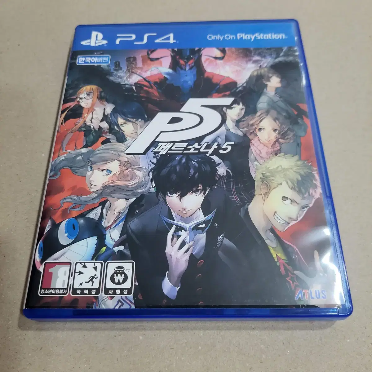 [중고] PS4 페르소나5/한글/PERSONA/P5/RPG/아틀라스