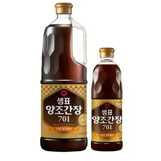 (무배)샘표 양조간장701 1.7L + 양조간장 501 500ml