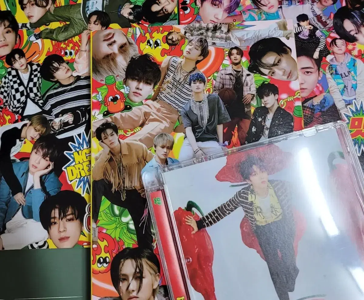 NCT Dream Flavored Hot Sauce Unsealed Album The Last First Love The Last Boom Card