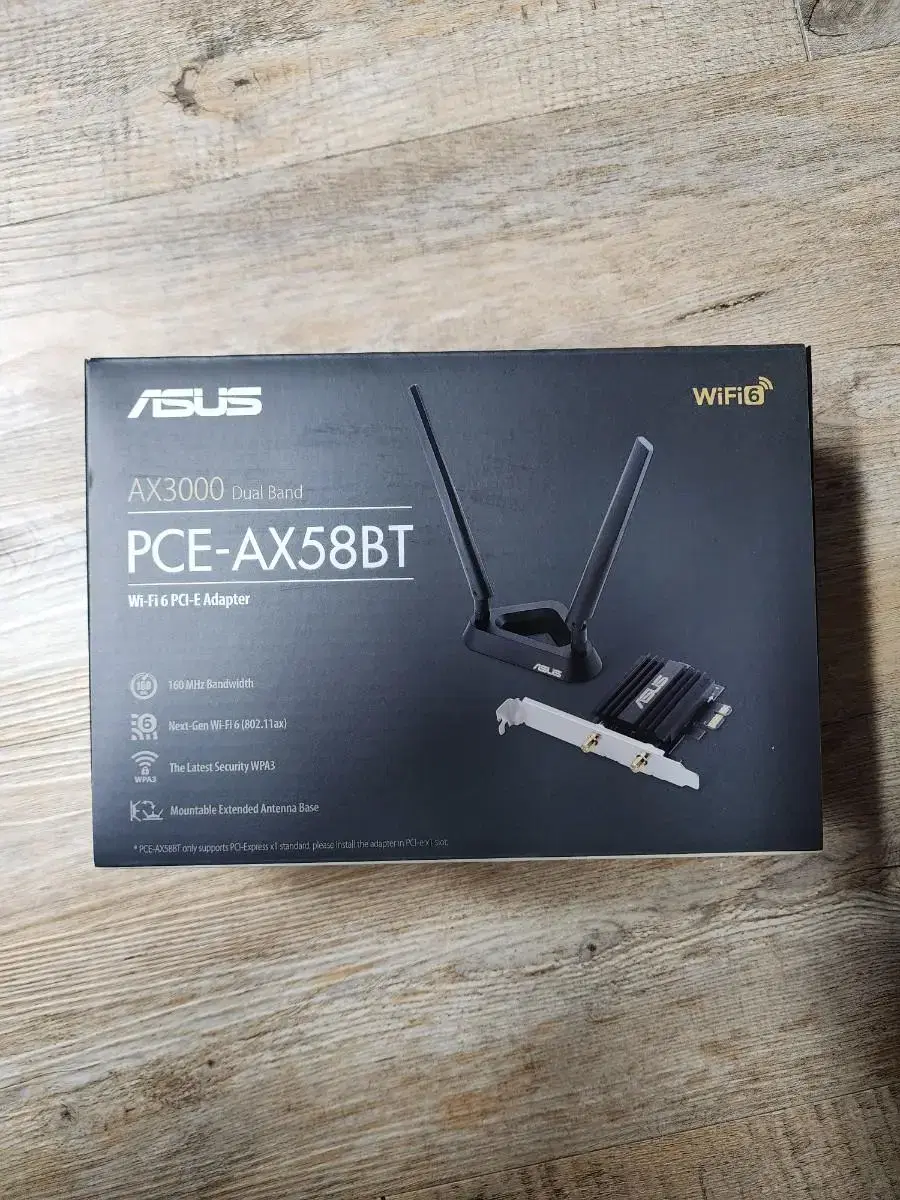 ASUS PCE-AX58BT 무선랜카드 판매합니다.