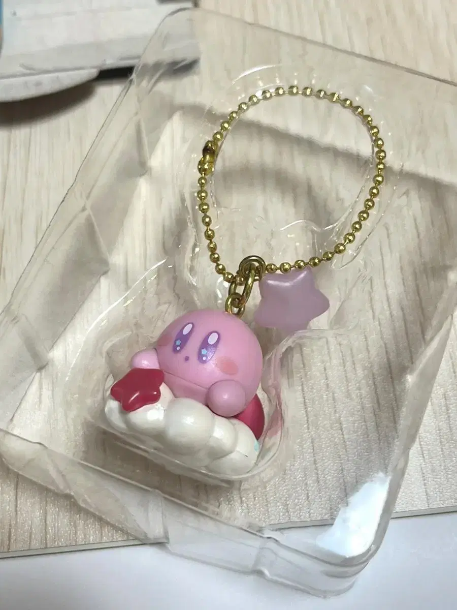 Kirby of the Stars keyring keychain