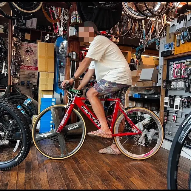 써벨로(Cervelo) 빈티지 프레임 자전거 판매합니다.번개페이가능(카드