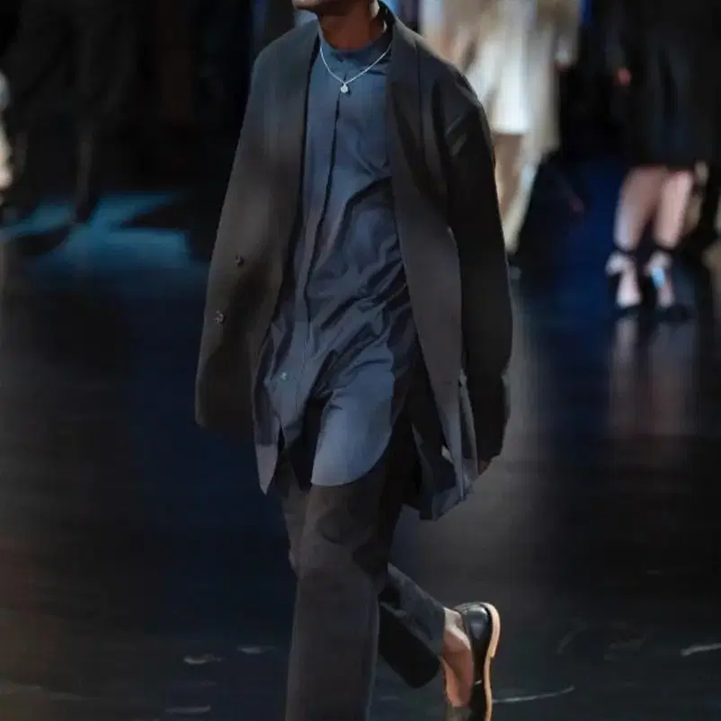 Lemaire long shirt jacket