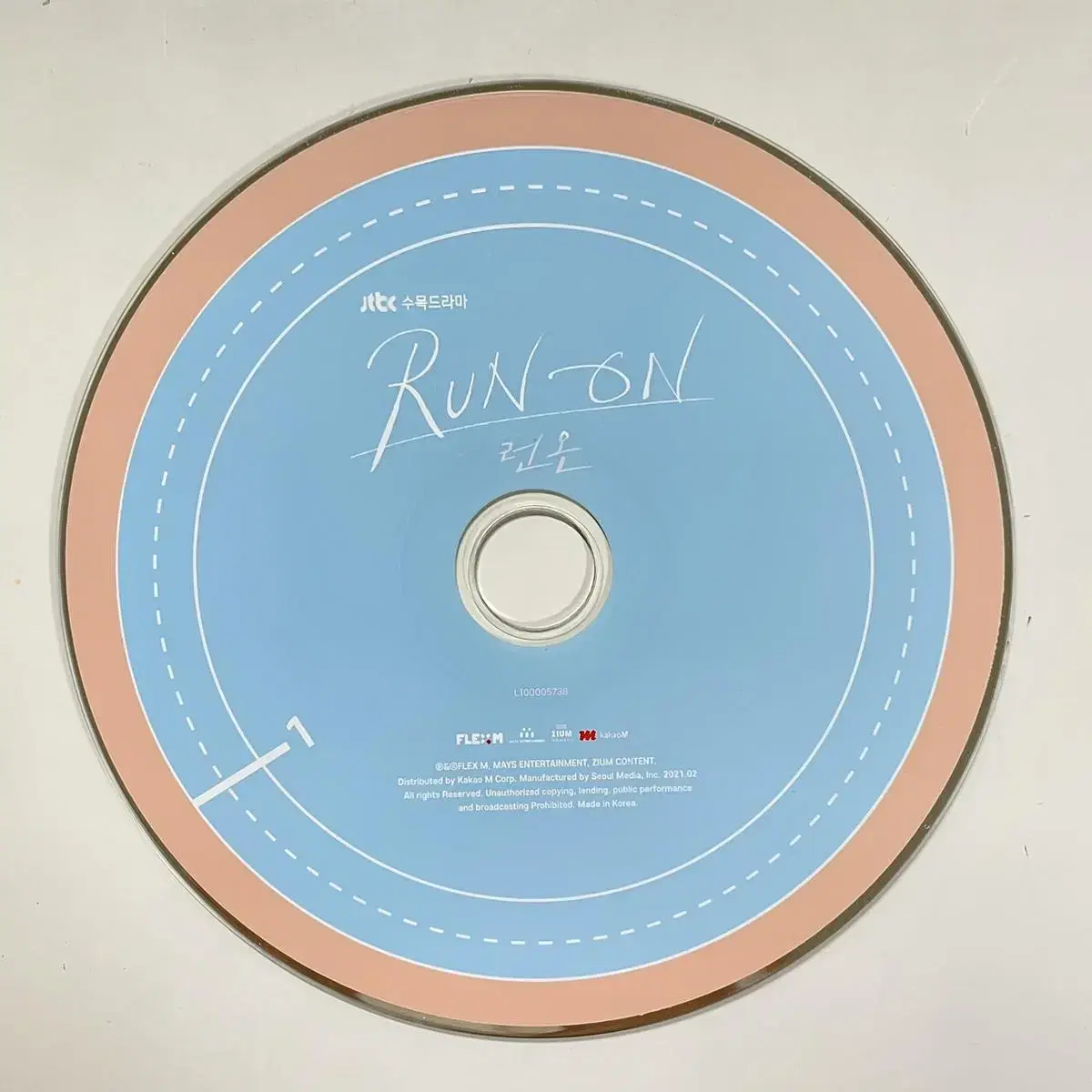 Drama Run On ost CD 1 Tempowan Shin Se Kyung kang taeoh Choi Sooyoung