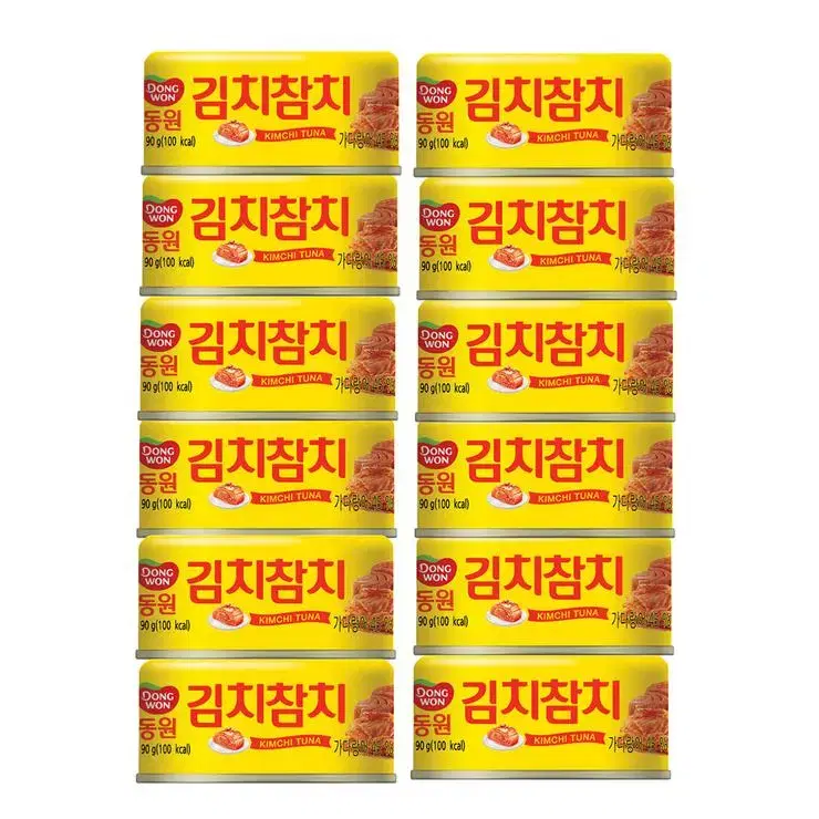 동원 김치 참치 90g x 12개