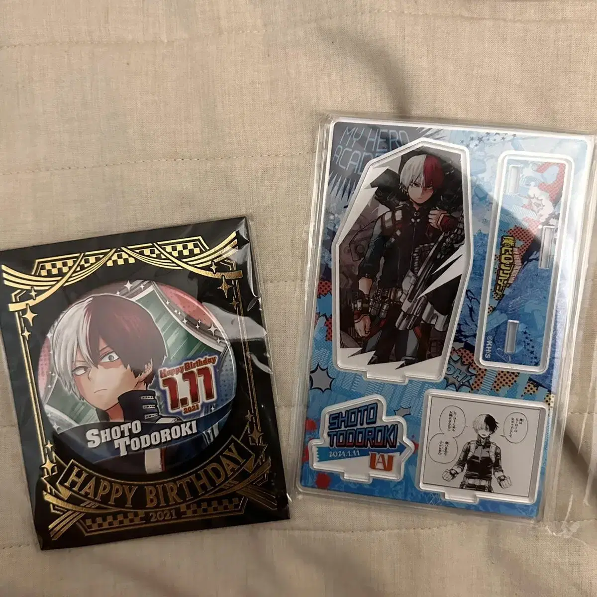 Bulk, Unsealed) Hiroaki Todoroki 2021 Diorama, Can Badge