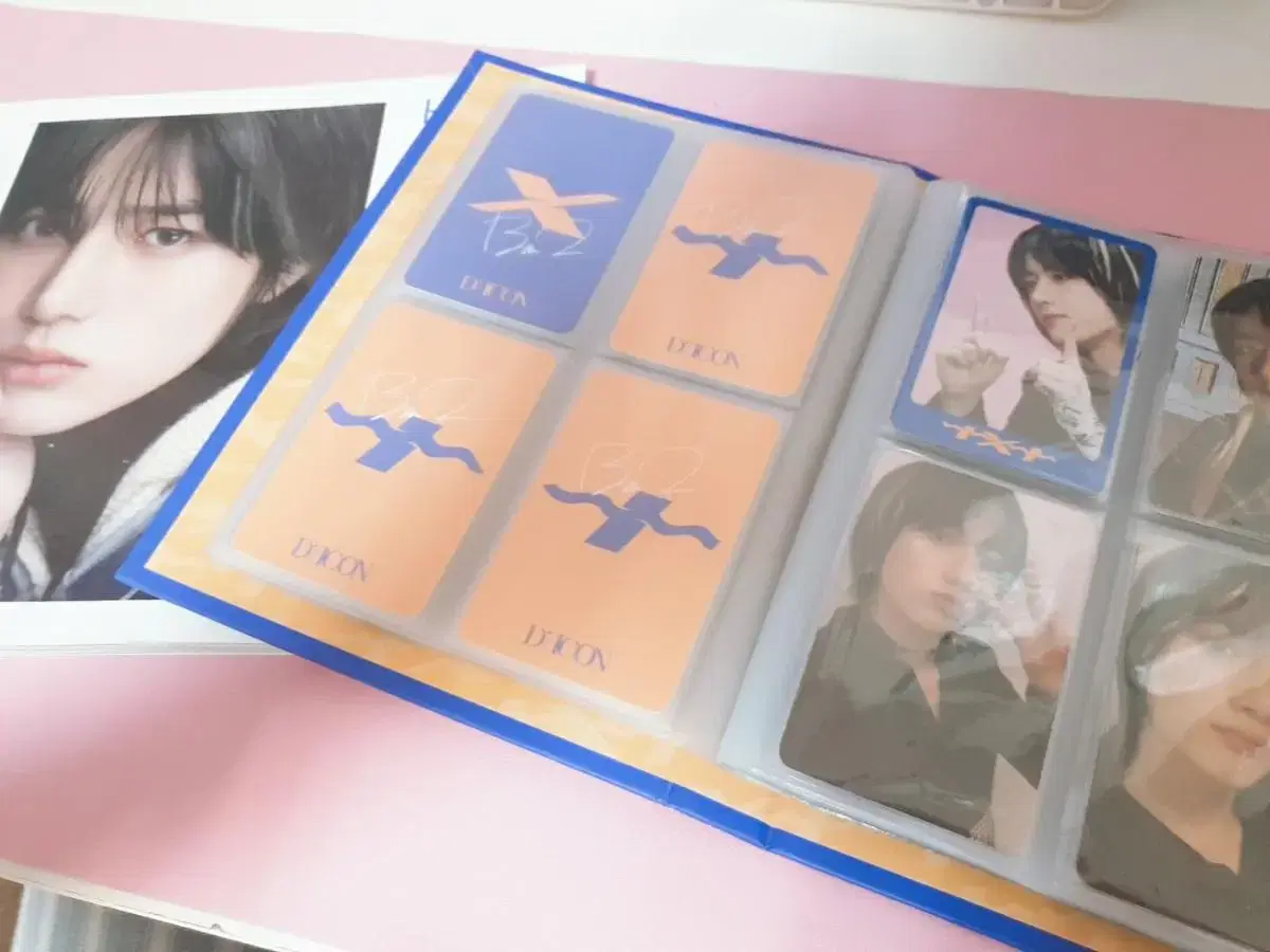 txt beomgyu dipesta diicon special photocard binder full set