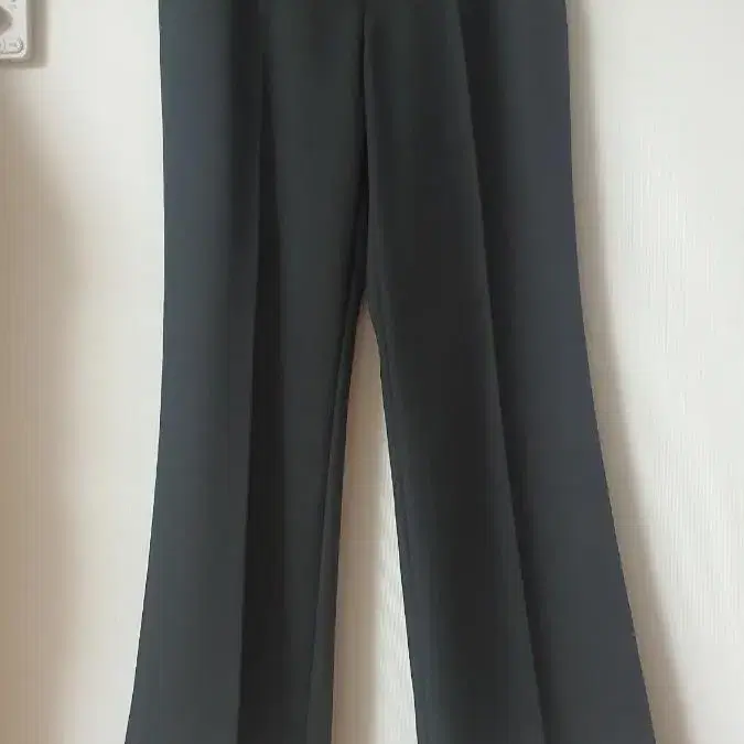 산드로 sandro 슬랙스 satin trimmed flare pants