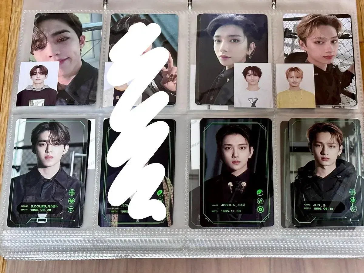 Seventeen Memberships/Membership Game Boy photocard Incremental Set