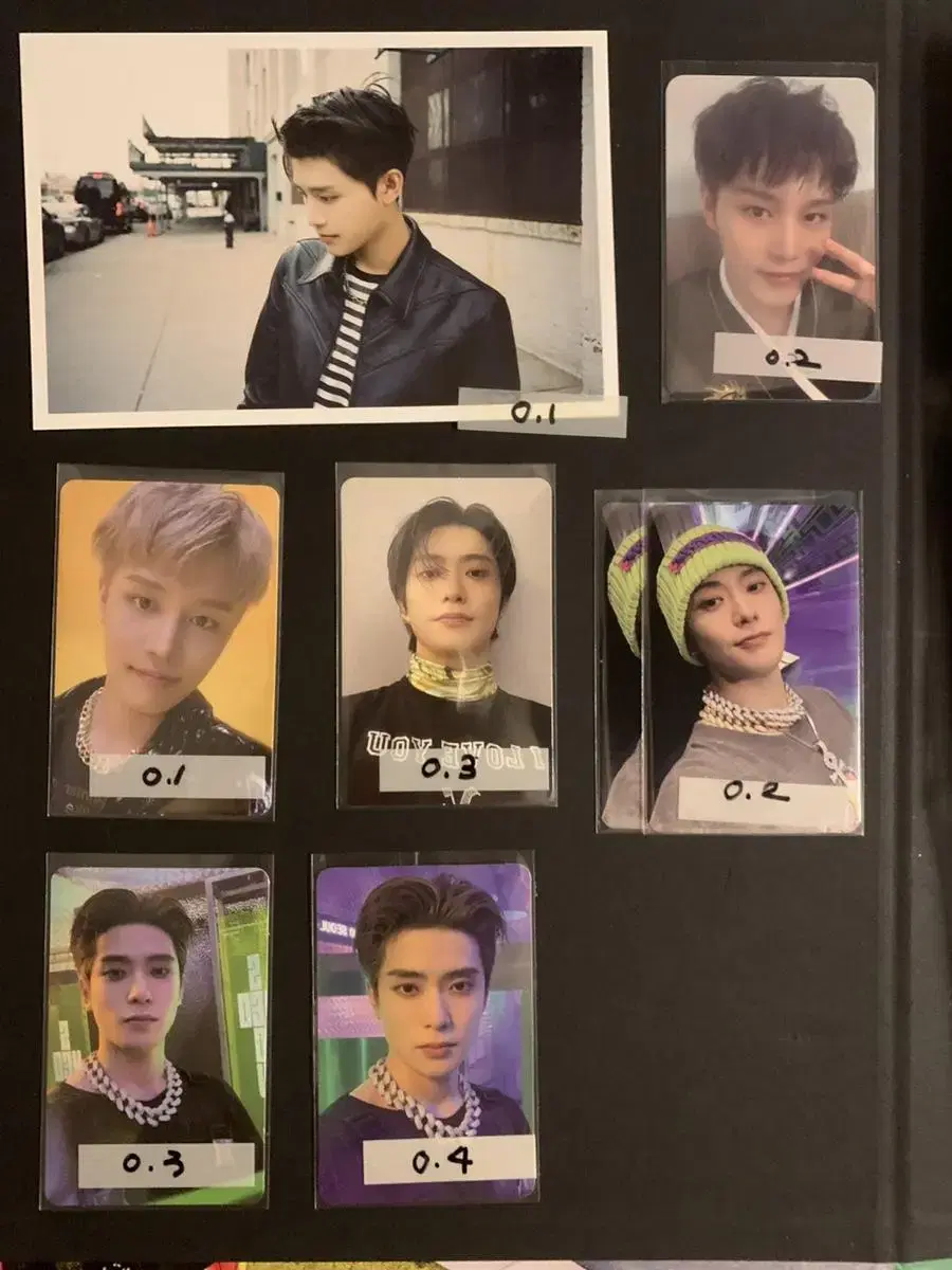 NCT127 Taeil, jaehyun photocard postcard WTS