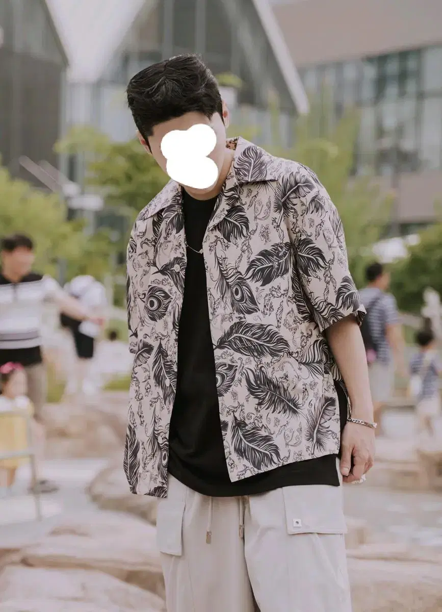 (46) 23ss wooyoung mi hawaiian shirt