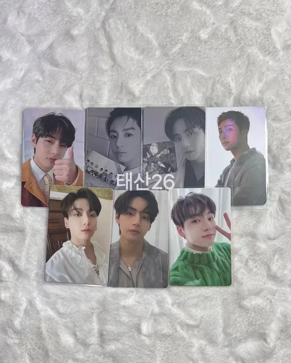 방탄 뷔포카 일괄양도 남준석진윤기슈가호석제이홉지민태형뷔정국 bts v