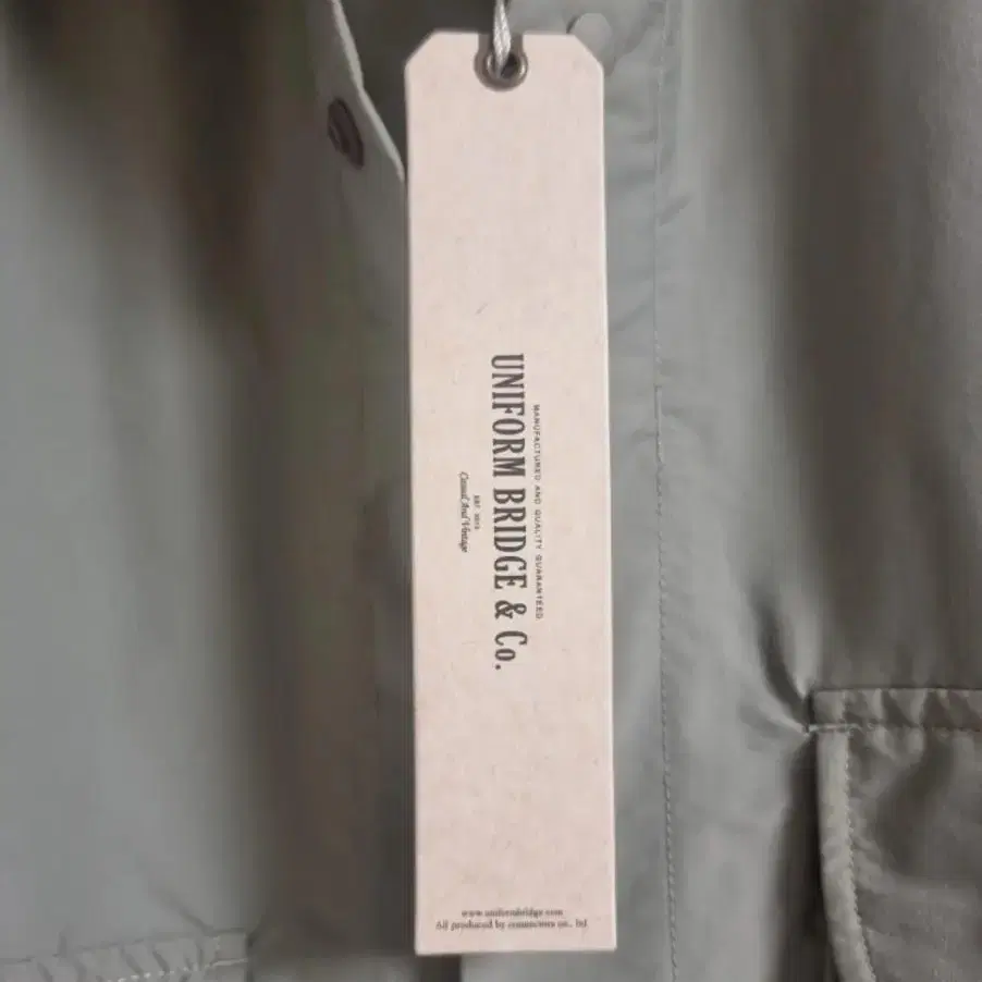 유니폼브릿지 - 3pocket utility shirts grey