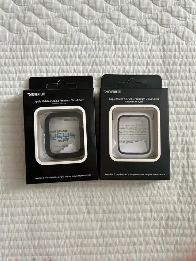 로랜텍 애플워치 풀커버 액정보호 케이스 44mm