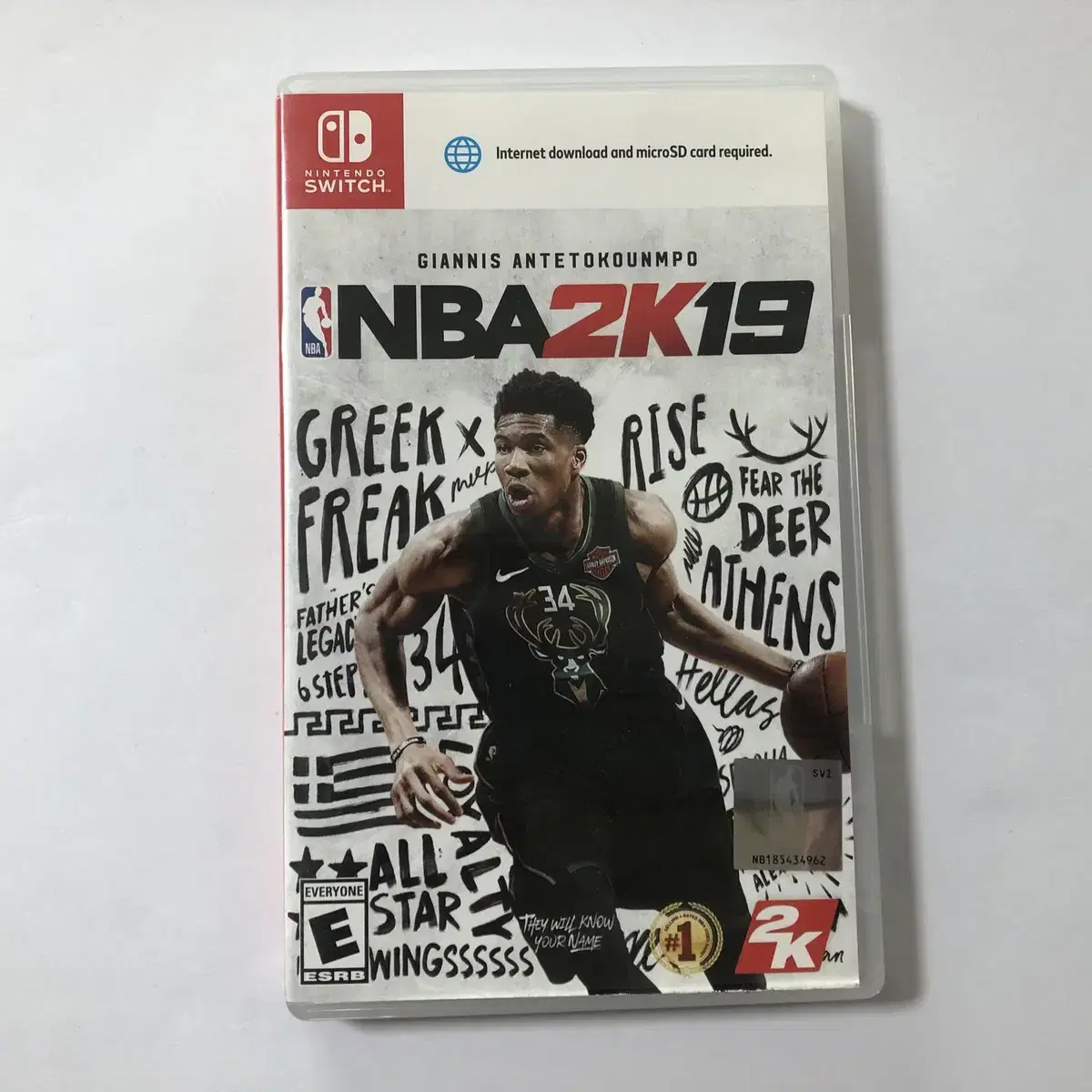 최상품  닌텐도 스위치 NBA 2K19를 분양합니다.