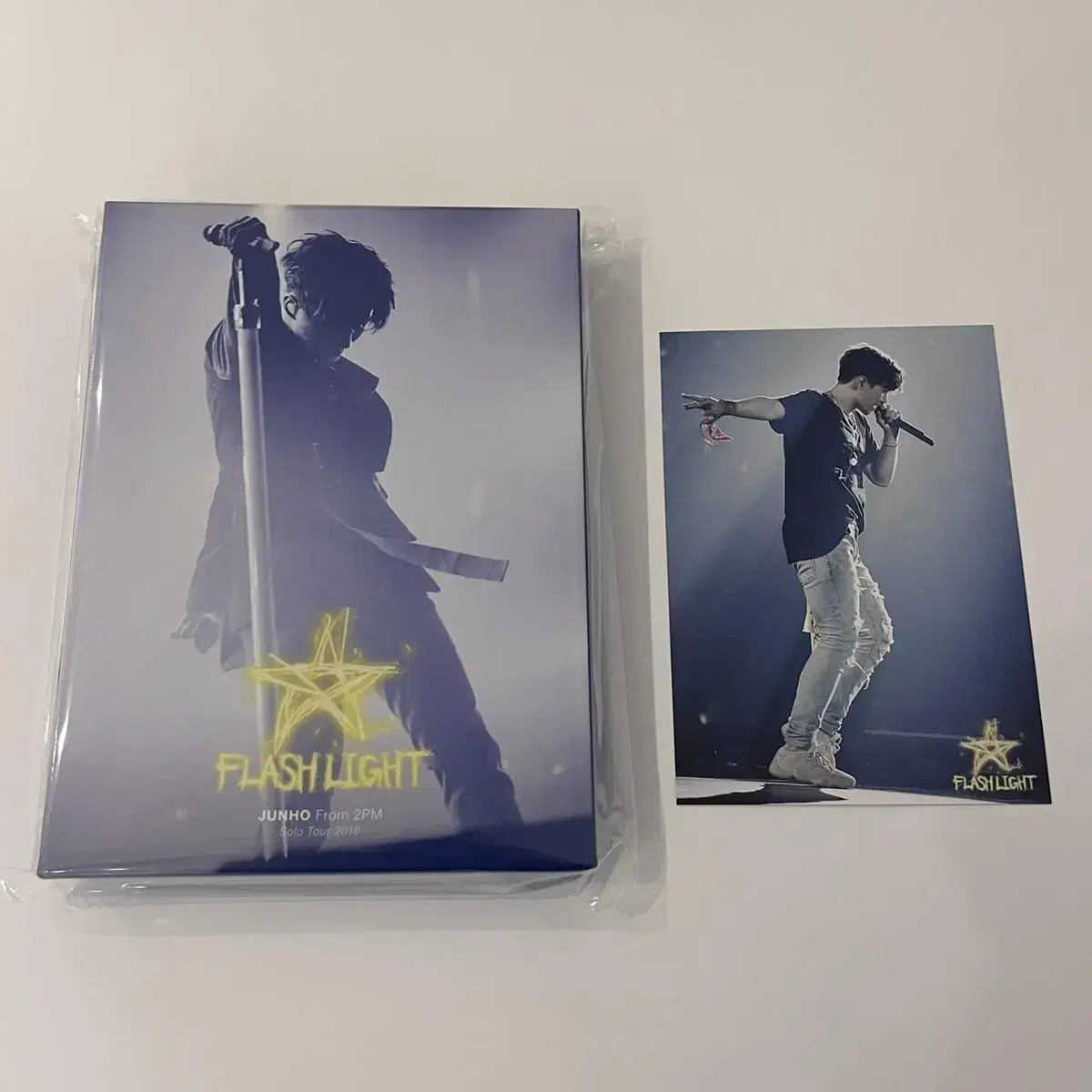 2pm junho flashlight flashlight pla blu-ray+tc+sticker