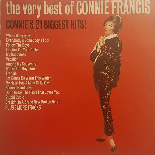 Pop/국내라이센스반/카니프란시스(Connie Francis) LP