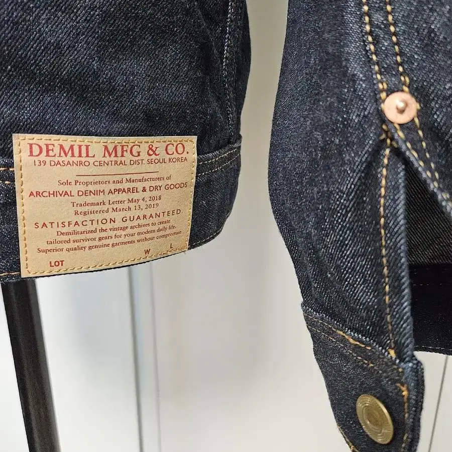 [PENFIELD x DEMIL] DENIM JACKET / L