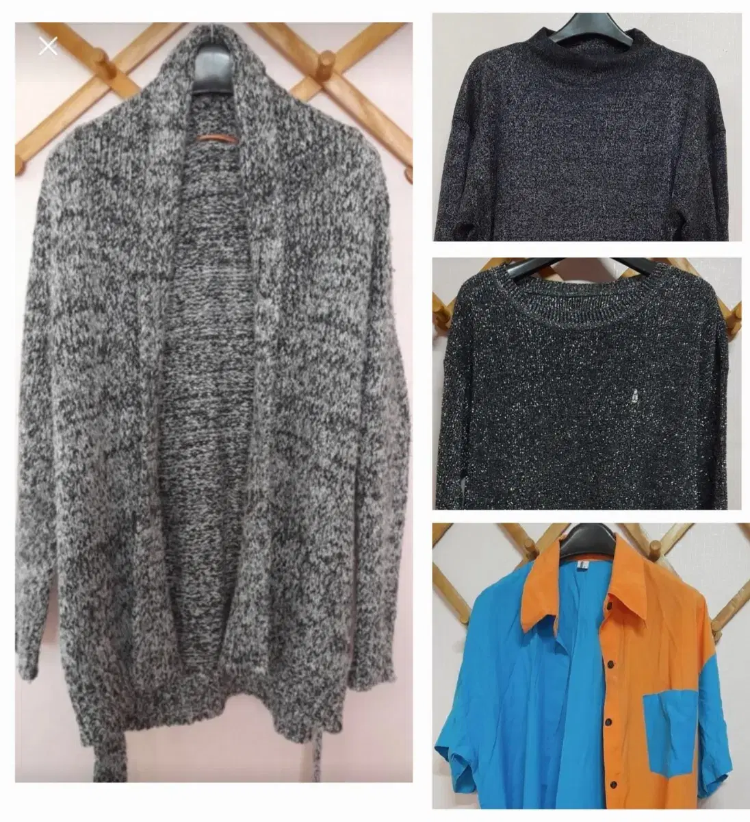 5 types 55-88 Men's and women's T-shirts, cardigans, and jackets. Secondhand items, etc.