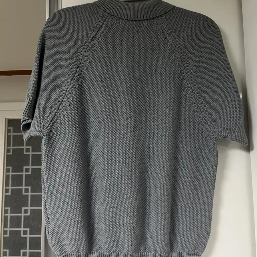 낫띵리튼 Porter short sleeve jumper (Water)