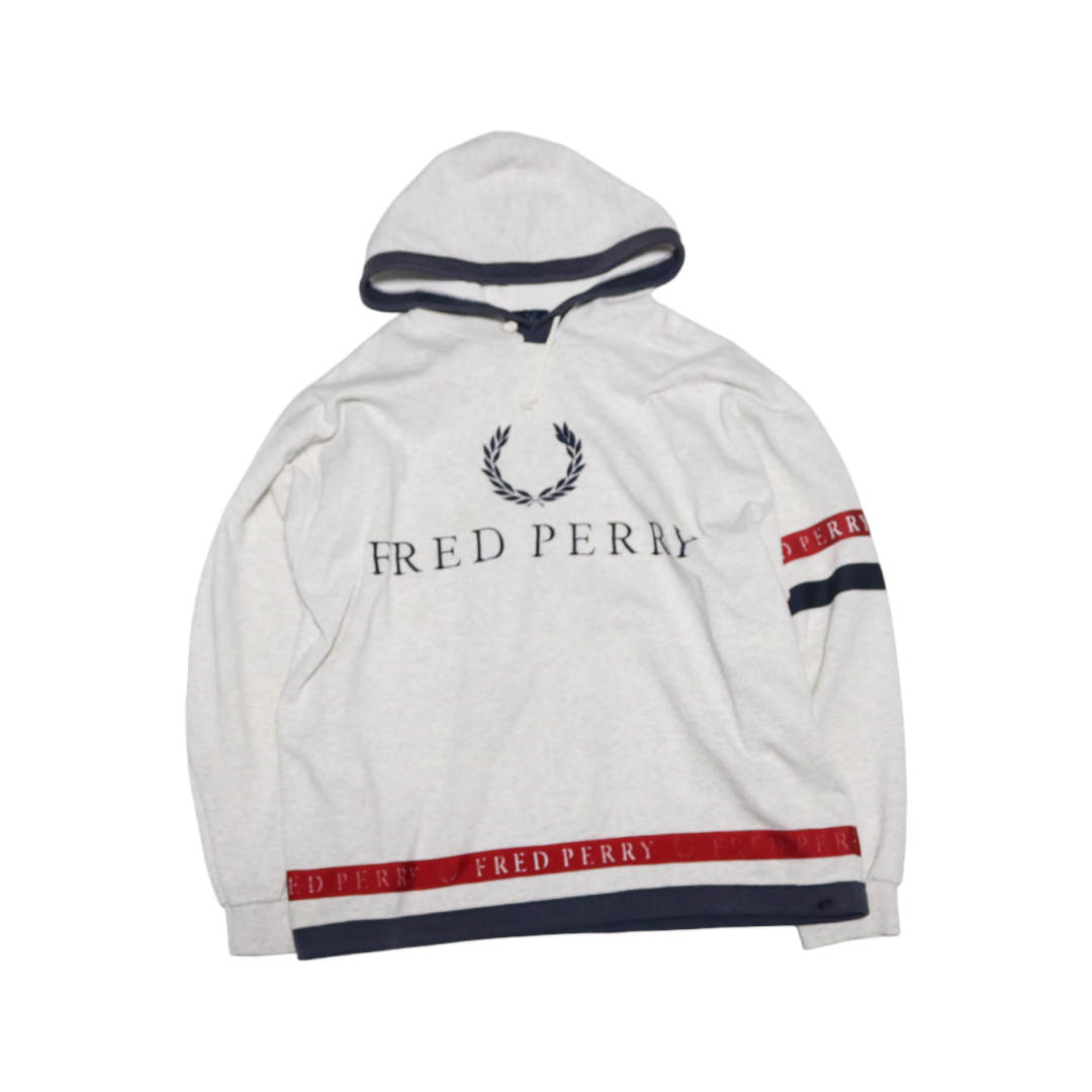 FRED PERRY 일본생산 프레드 페리사의 올드스쿨 후드티셔츠