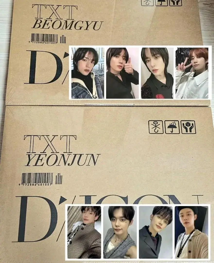 TXT Dipesta Diicon 1st photobook sealed yeonjun beomgyu wts (photocard)