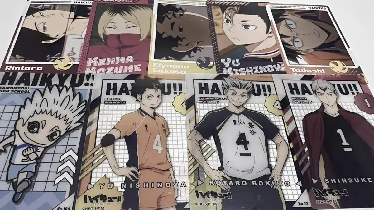 Sells haikyuu snapmide & clica bulk 