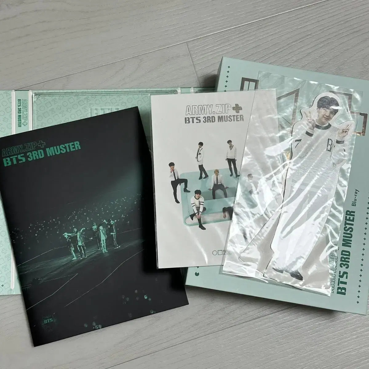 방탄 bts 3기 머스터 머삼터 muster 블루레이 윤기