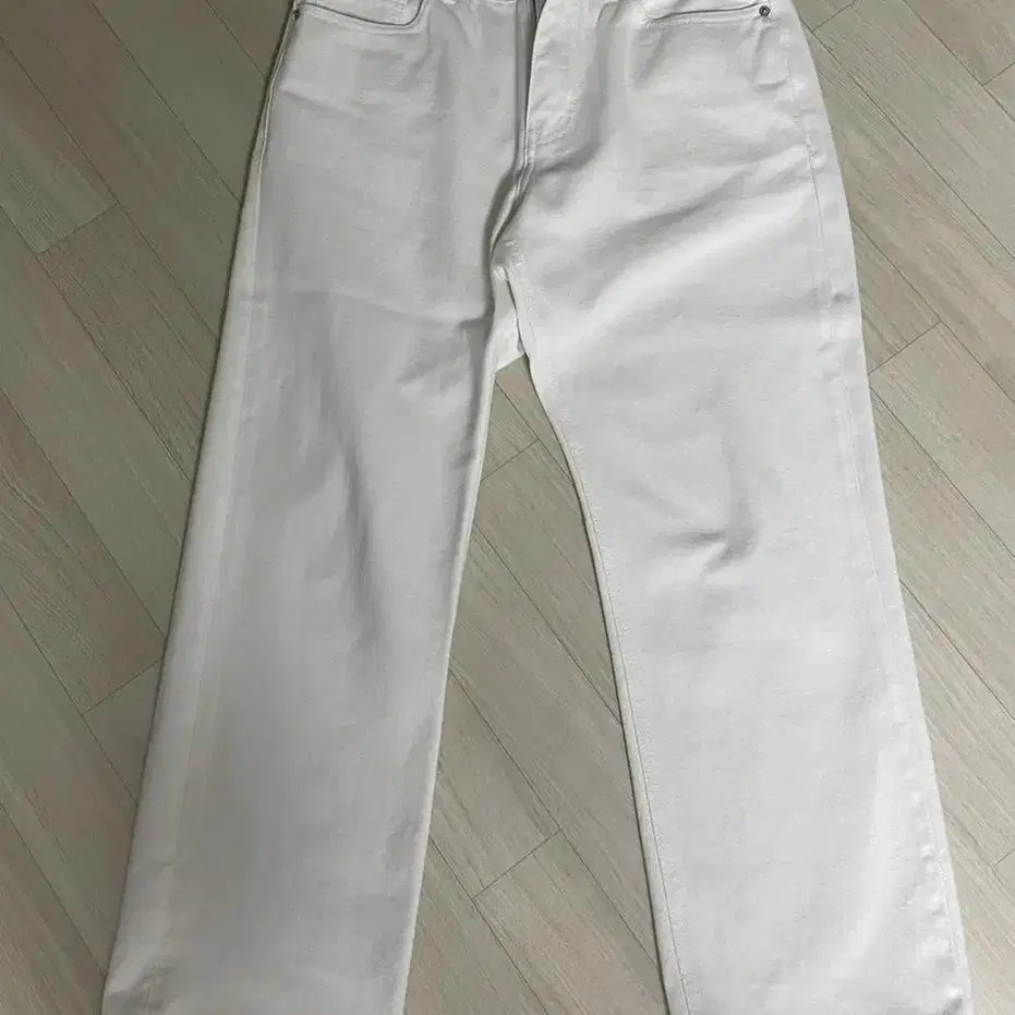 리트 litstore wide jeans washed white