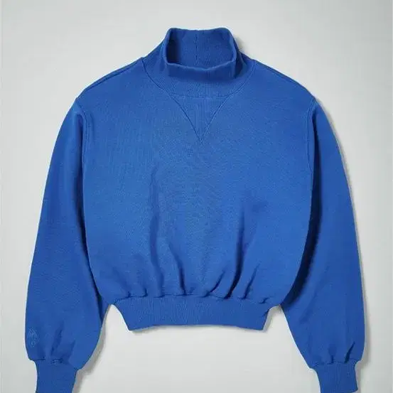 핸즈아이즈하트 High neck sweatshirt in blue