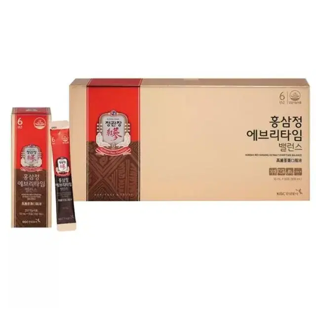 정관장 홍삼정 에브리타임 밸런스 10ml x 90포