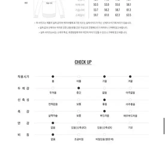 지오다노 헤비코튼 긴팔티 4종류