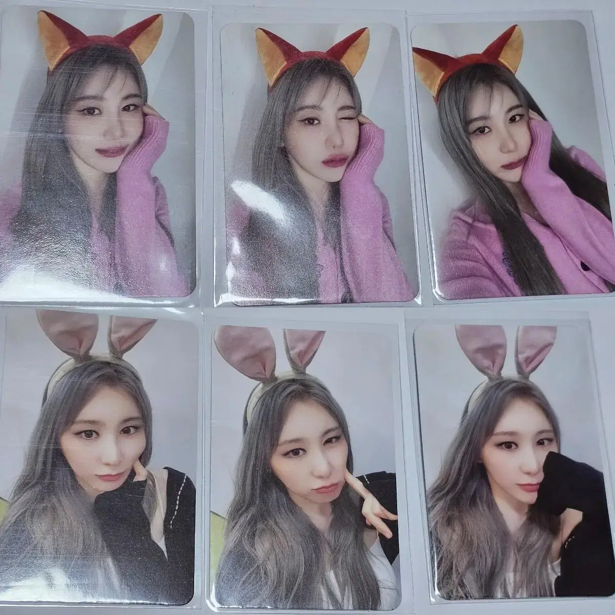 Chaeyeon Lee Fox,Rabbit ver. unreleased photocard set